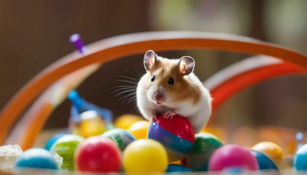 Playtime for Single Hamsters
