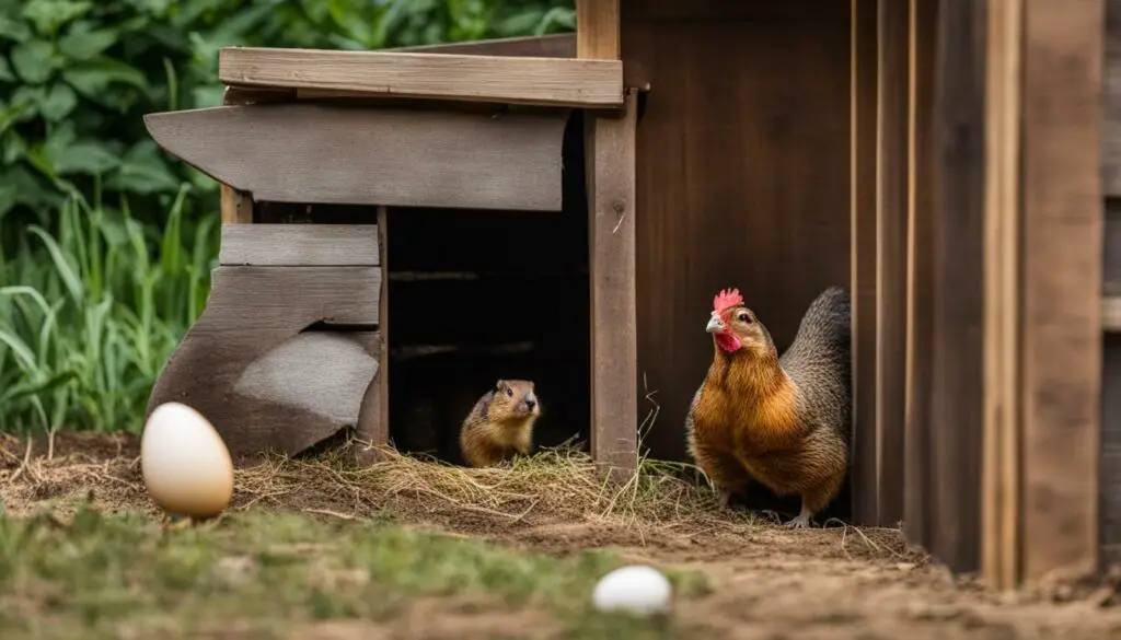 Will Groundhogs Eat Chicken Eggs