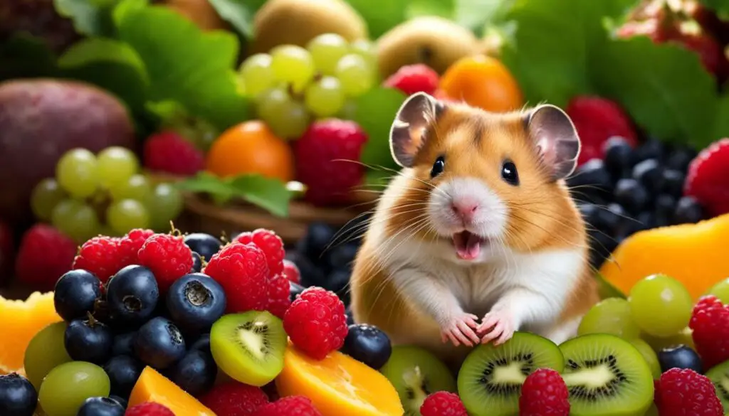 best fruits for hamsters