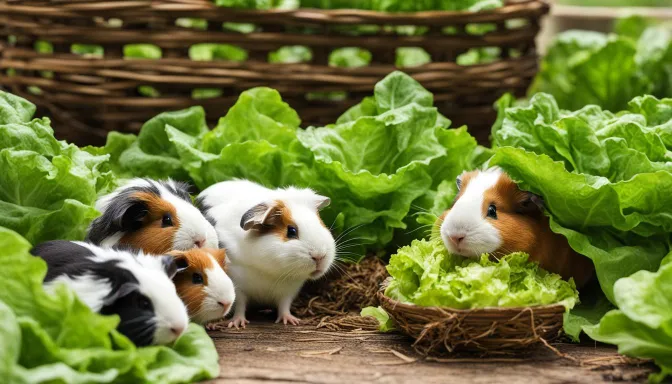 Can Guinea Pigs Eat Lettuce?