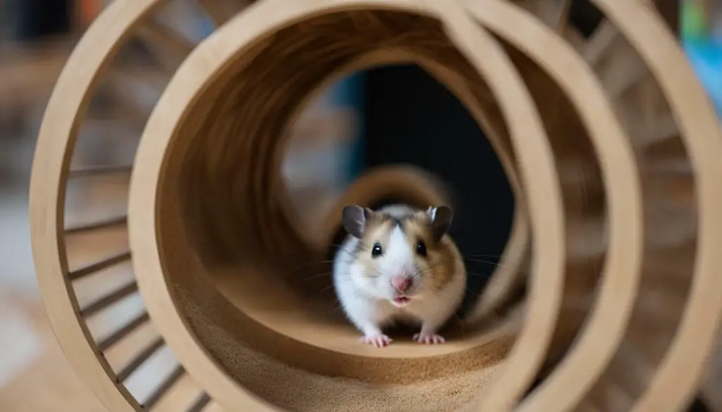 hamster running wheel