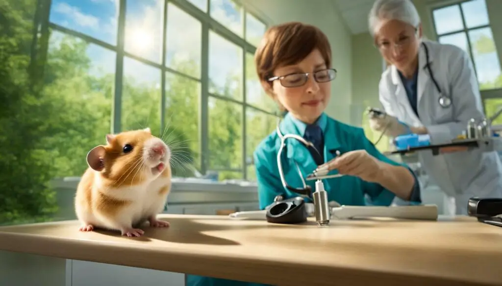 hamster vet checkup
