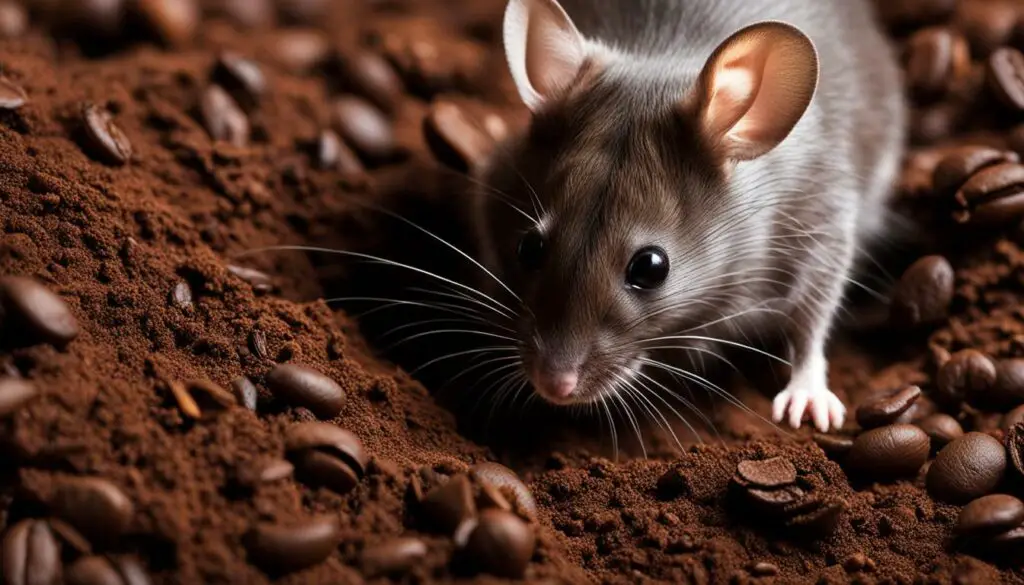mice attraction to coffee grounds