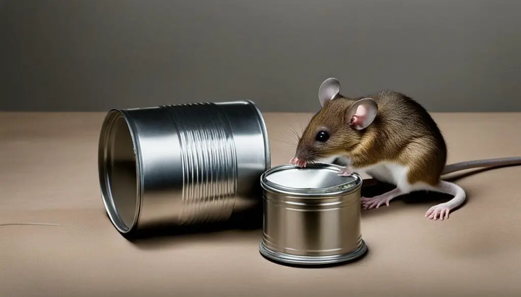 protecting-tin-cans-from-mouse-damage