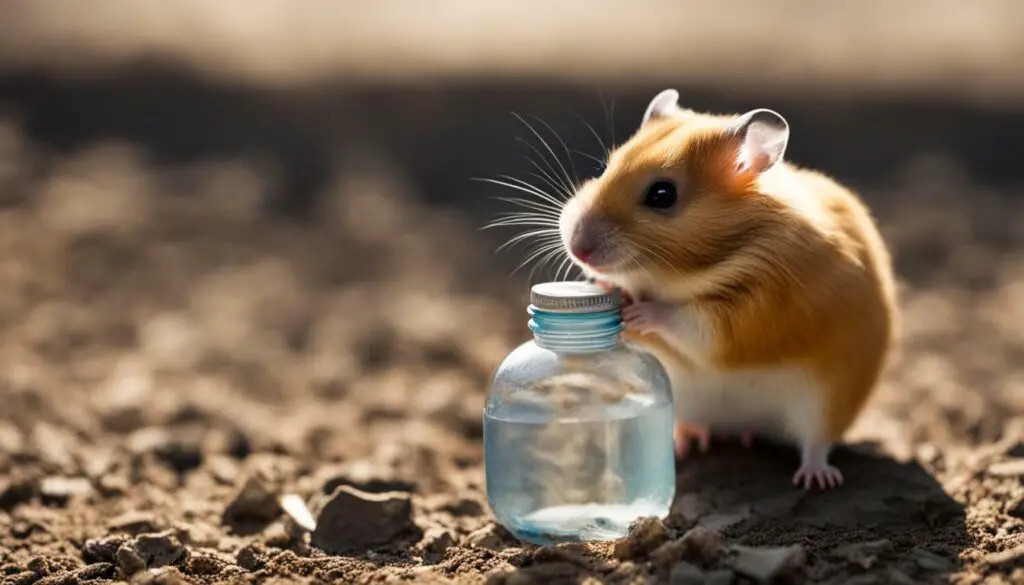 risks of water scarcity for hamsters