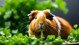 Read more about the article Can Guinea Pigs Eat Cilantro? Find Out in Our Guide!