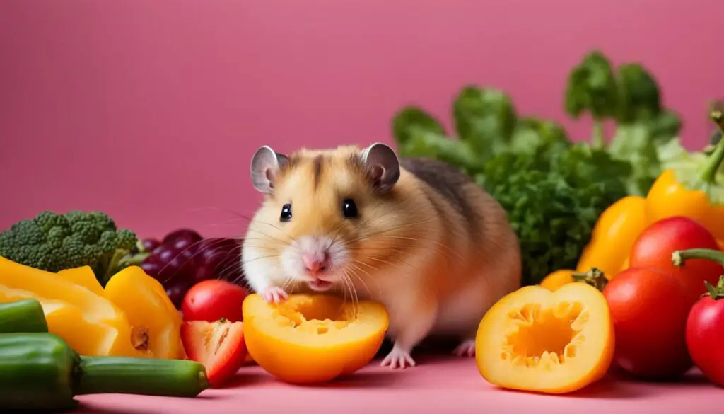 Can Hamsters Eat Yellow Peppers