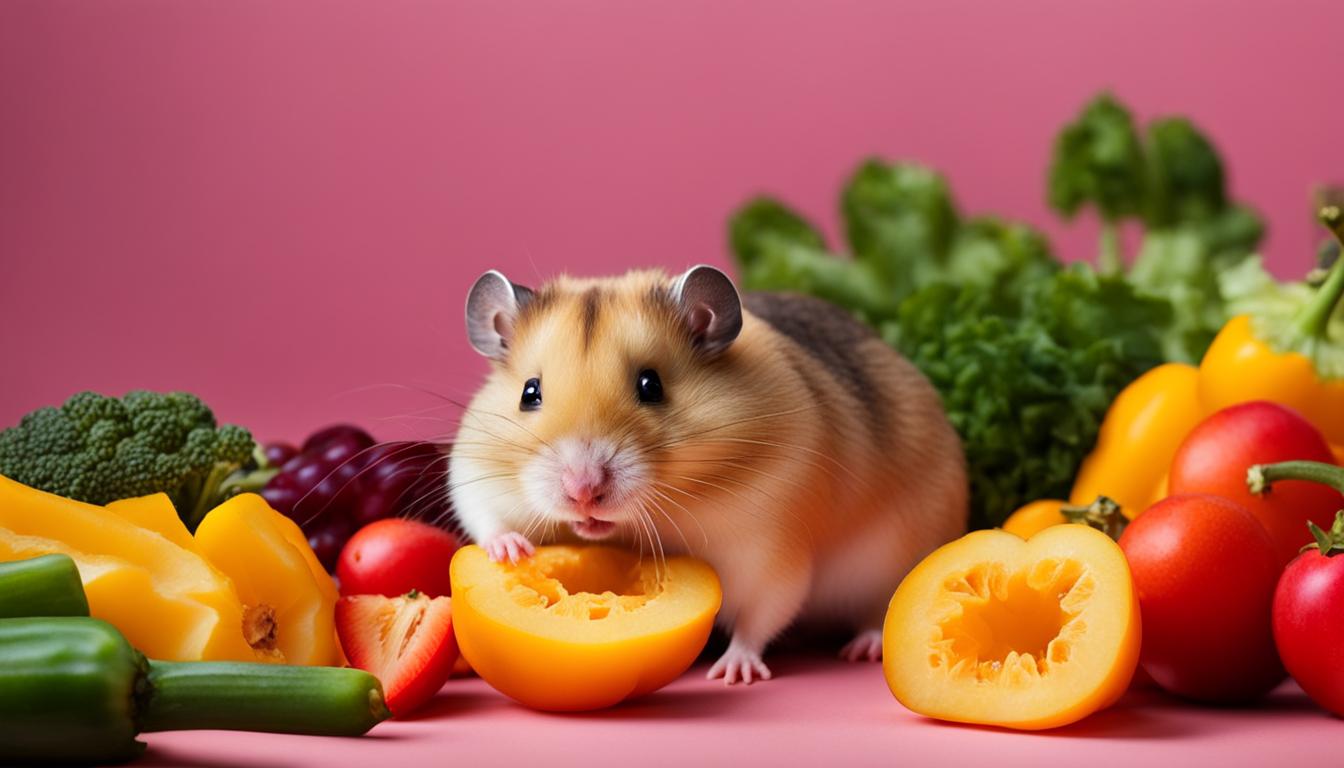You are currently viewing Can Hamsters Eat Yellow Peppers? Your Pet’s Nutrition Guide
