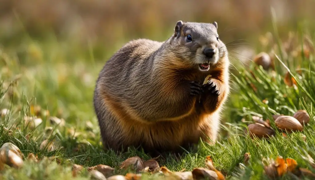 Do Groundhogs Eat Nuts