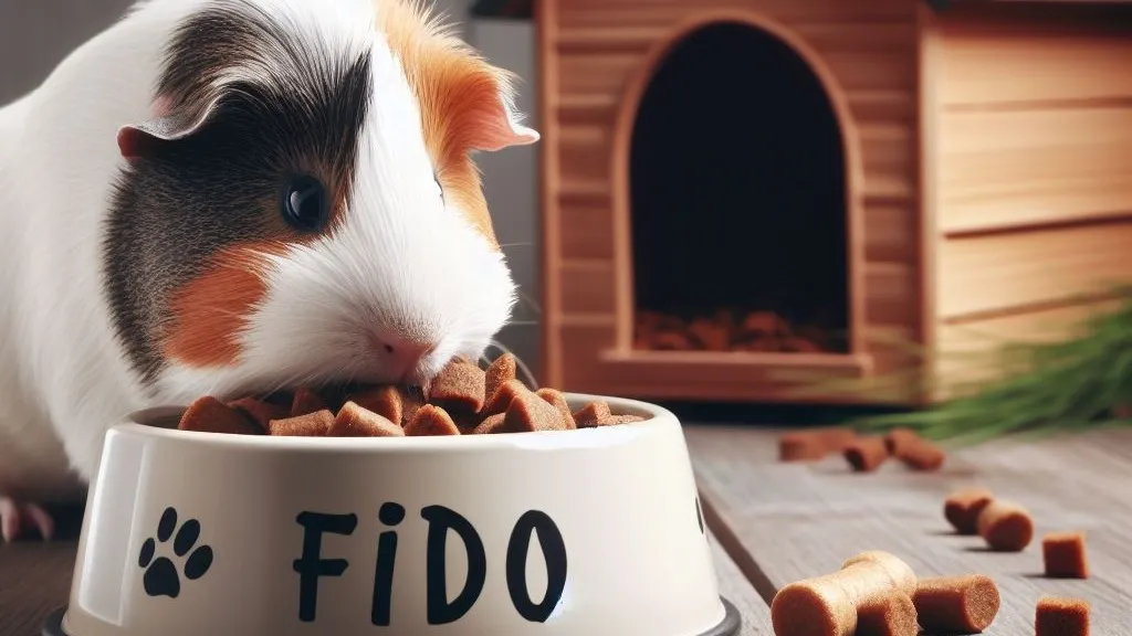 Can Guinea Pigs Eat Dog Food