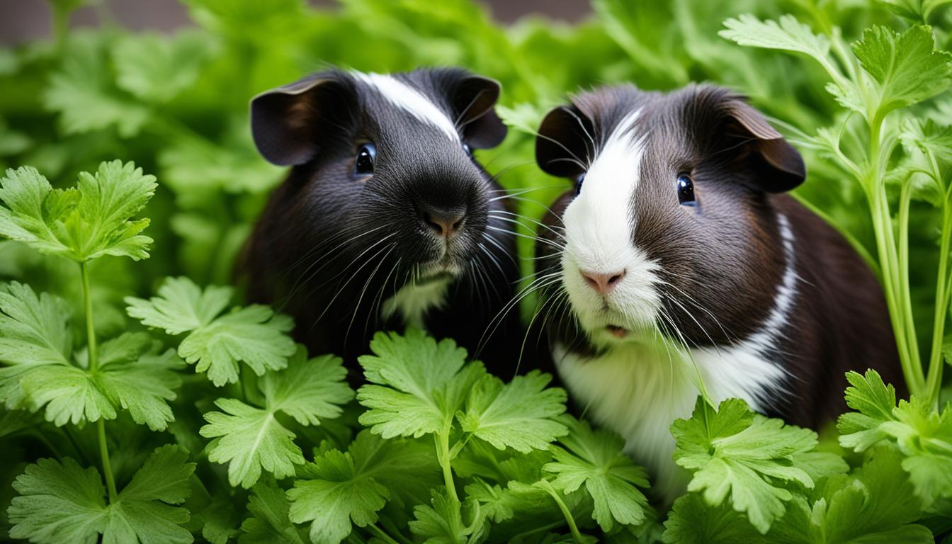Image showcasing Can Guinea Pigs Eat Cilantro? Find Out in Our Guide!