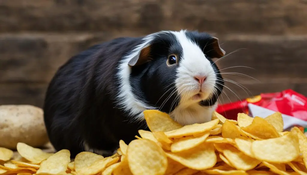 Can guinea pigs eat potato chips