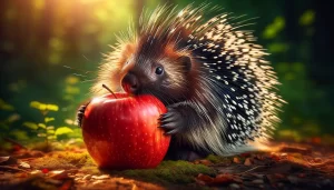 Read more about the article Can Porcupines Eat Apples? Diet Insight Revealed