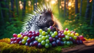 Read more about the article Can Porcupines Eat Grapes? Safe Snack Guide