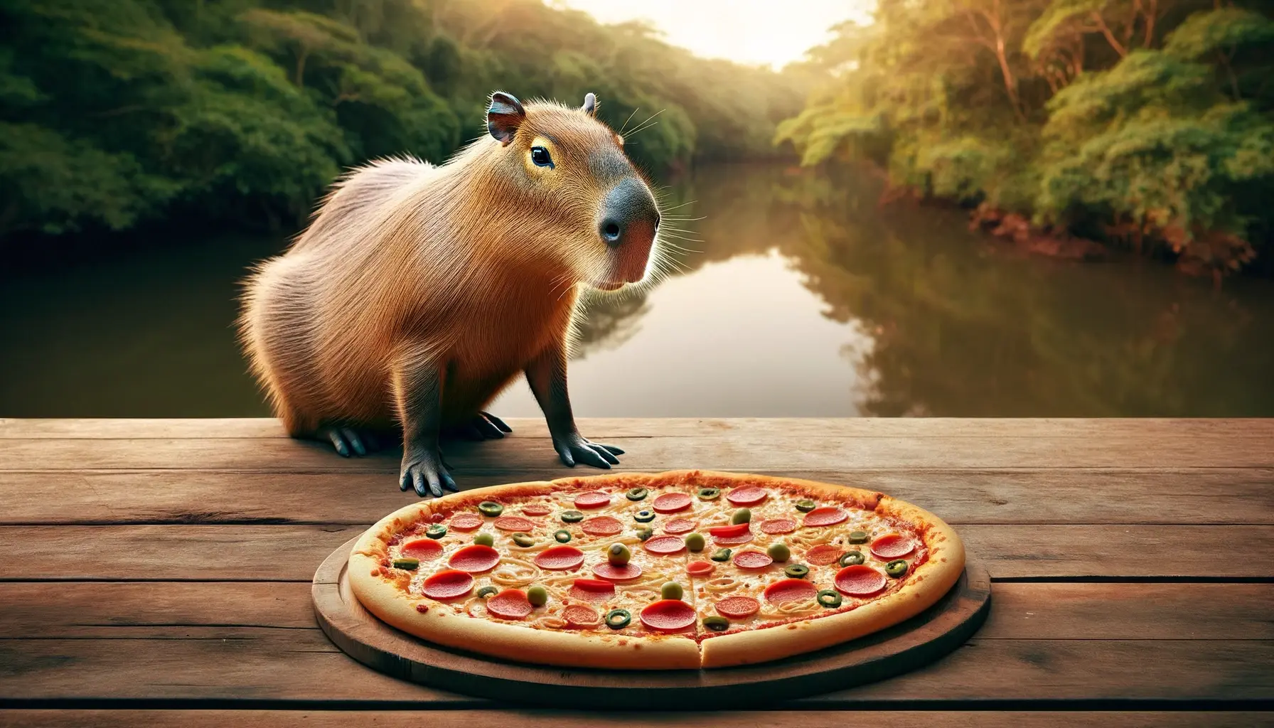 You are currently viewing Can Capybaras Eat Pizza? A Nutritional Examination